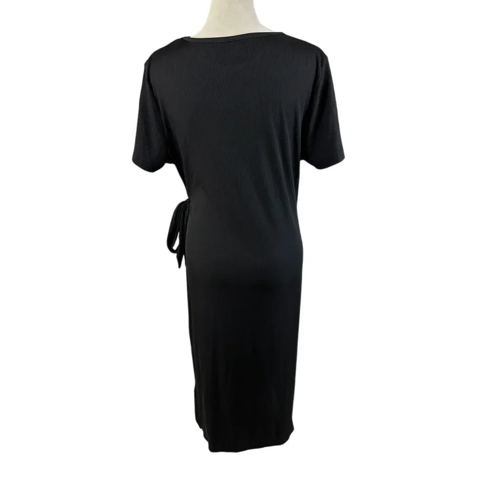 Yozy Dress Women's 12 Tie Waist Detail‎ Cocktail Party NWT - Picture 2 of 12